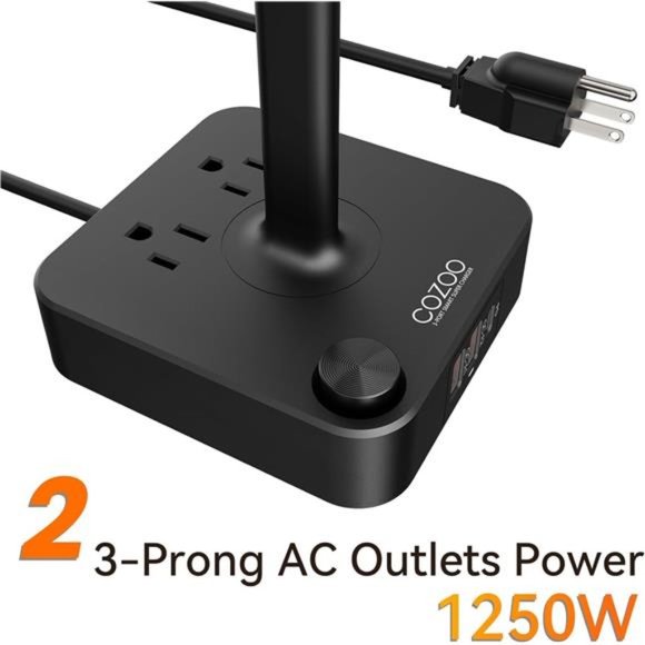 Headphone Stand with USB Charger Desktop Gaming Headset Holder Hanger - Picture 3 of 5